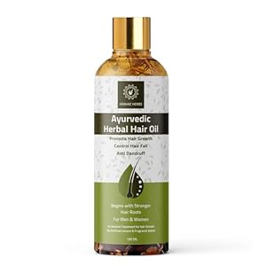 Ayurvedic Multipurpose Hair Oil – Combats Dandruff & Hair Fall with 21 Natural Indian Herbs for Men & Women (100ml)