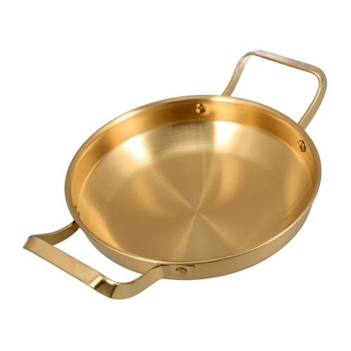 Alipis Multi-functional Stew Pot Stainless Steel Cooking Pot Handle Double Handles Easy to Clean