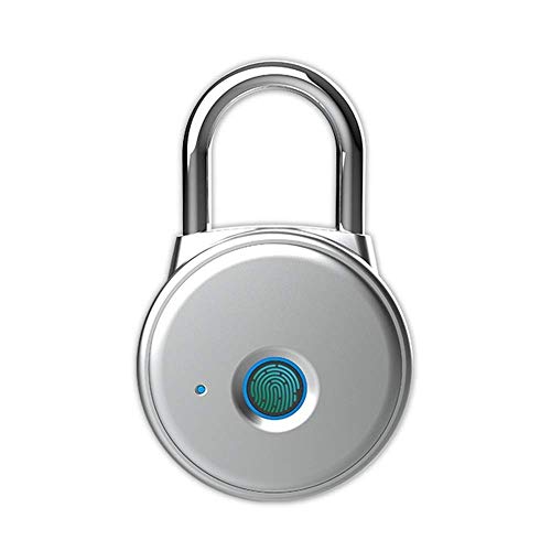Cadenas empreintes digitales pour casier de gym, école et clôture extérieure en métal - 2