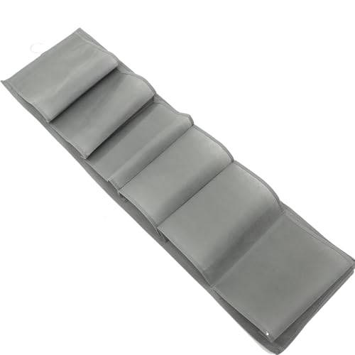 KOMBIUDA Space Saving Shoe Organizer Bag Door Hanger 12 Pocket Hanging Closet Organizer Sock Underwear Storage Wall Hanging