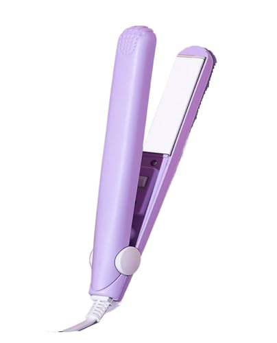 Plancha y rizadora pequeña para cabello color púrpura miniatura 1
