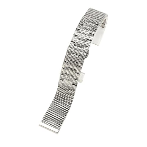 Bracelet de montre en acier inoxydable 22 mm 23 mm avec boucle déployante étanche