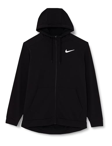 Nike Herren Dri-fit Kapuzenpullover, Black/White, XL EU