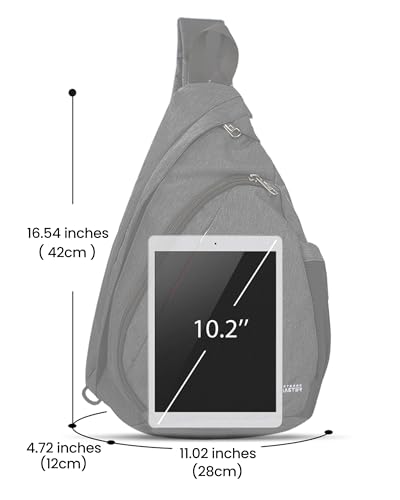 OutdoorMaster Sling Bag, Hiking Daypack, Crossbody Shoulder Chest Urban Outdoor Travel Backpack for Women & Men