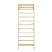 VEVOR Swedish Ladder Wall Gym, 2-in-1 10-Level Indoor Jungle Gym, 220LBS Loading Solid Wood Gymnastic Stall Bars for Kids & Adults, Indoor Playground Climbing Playset with Pull-Up Bar, Wall Ladder