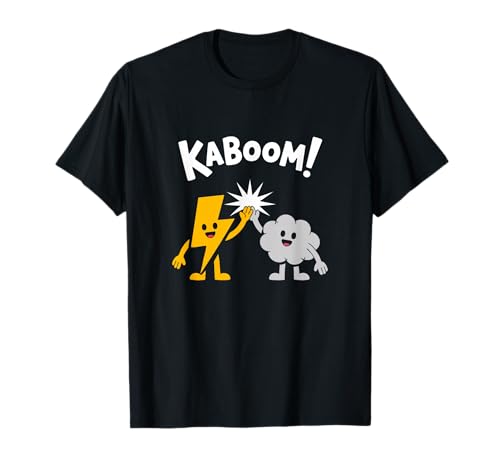 Kaboom! Donner und Blitz-Parodie T-Shirt
