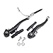 Pair of V Brakes for - Aluminum Alloy Mechanical Rim Brakes Set with Quick-Release, Front and Rear Brake Caliper Replacement Compatible with (Black)