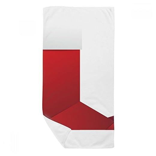 DIYthinker Résumé Chaussettes de Noël Origami Motif Serviette de Bain Doux Gant de Toilette Gant de Toilette 35X70Cm 35 x 70cm Multicolor