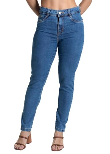 Calça Jeans Sawary Push Up - 281663 - Azul médio 46