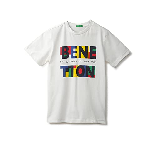 Image of United Colors of Benetton Boy's Printed Regular Fit T-Shirt