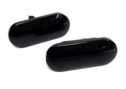 RZG 2x Seitenblinker schwarz LED Blinker für Amarok Bora Caddy Golf III IV Polo Transporter T5 Multivan Up