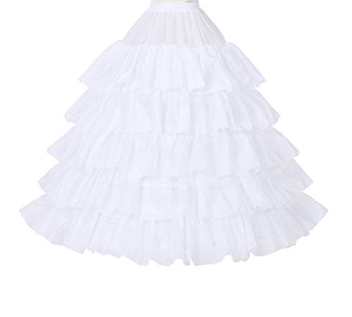 BEAUTELICATE Petticoat Hoop Slip Underskirt Women Wedding Dress Skirt Gown