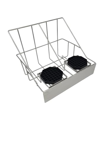Stainless Products Ltd. Space-Saving Black 2 Airpot Serving Rack, Sturdy Holder, 4