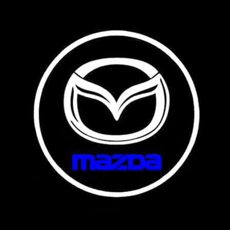 UTRFJO Car Door Projector Lights for Mazda 6/8 Atenza, Car Door Welcome Light Car Door Light Projector Courtesy Door Light, Welcome Light Lamp Door Light Puddle Lights,2psc