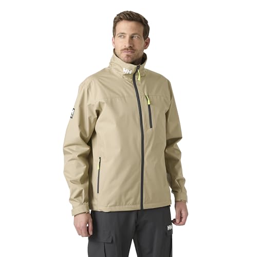 Image of Helly Hansen Crew Jacket 2.0 Mens Waterproof Windproof Breathable Sailing Jacket Lightweight Marine Outerwear