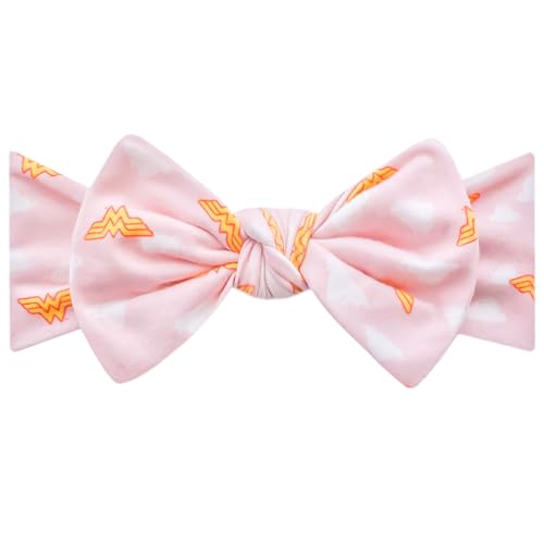 Copper Pearl Baby Bows: Stylish Headbands for Baby Girls, Premium Soft and Stretchy Baby Headbands, Perfect for Newborns, Trendy Designs - Wonder Woman™
