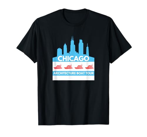 Chicago Architecture Boat Tour Souvenir T-Shirt