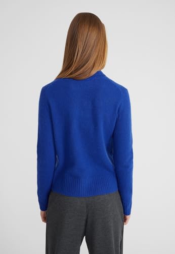 Image of Style & Republic Women's 100% Cashmere Turtleneck Sweater, Regular Fit, Premium Knit Jumper for Autumn, Winter and Spring