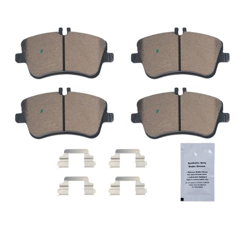 Image of HUSCH D872 Front Ceramic Brake Pads Kit Fit For Maserati Quattroporte 2006-2012, For Mercedes-Benz C230 2002-2007, For C240 2001-2005, For C280 2006-2007, For C320 2001-2005