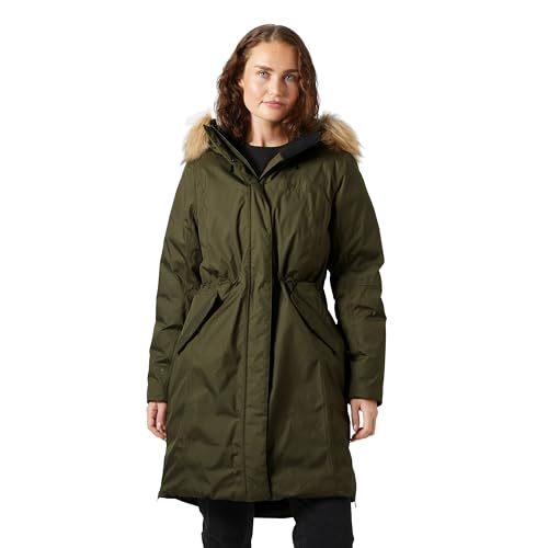 新品　BRIEFING WOMEN’S WARM LOGO LINE PARKA Amazon.com: Helly-Hansen Women's Vega Parka, 431 Utility Green