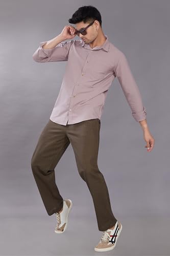 Image of DIVISIVE Men's Solid Slim Fit Shirt