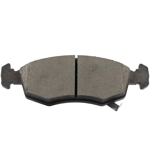 Image of cciyu D1568 & D1569 Front Rear Ceramic Disc Brake Pads Kit For Fiat For 500 2012-2017