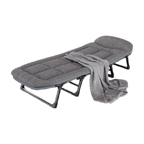 MRVAKDYDI Cuna de Camping Cama de Camping, Cama Plegable multifunción for Adultos, tamaño Queen, con Soporte de 8 Patas y Relleno de algodón de Alta resiliencia.