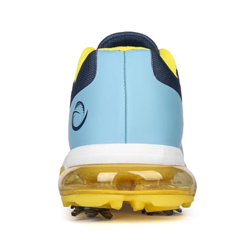 Image of THESTRON New Men Golf Shoes 8 Spikes Professional Outdoor Golf Sport Sneaker for Men