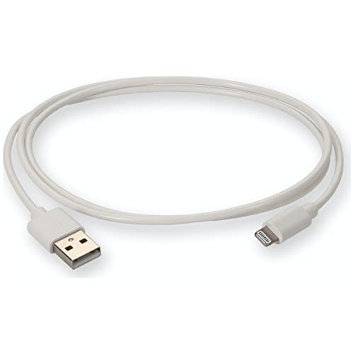 AddOn USBA2LGT3FW-AO USB 2.0 A-Male to Lightning Cable White
