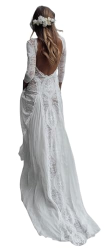 Mermaid Wedding Dresses for Bride 2025 Beach Long...