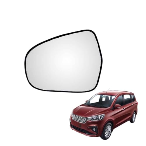 Image of Kylo Ertiga T-2 (2018 - Present) Passenger Side (Left Side) Car Side Mirror Glass /Tukdi /Sub Mirror Plate