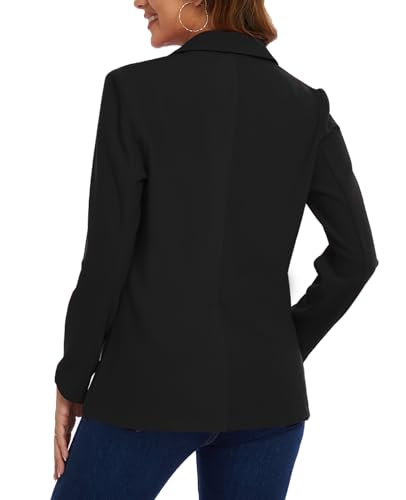 Veste blazer classique manches longues avec doublure devant confort durable - 4