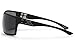 Gatorz Eyewear Marauder Sunglasses – Black Anodized/Silver Logo – Smoke Lens – CNC-Machined Aluminum, Adjustable Fit – Made in USA (GZ-12-031)