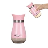 Salz- und Pfefferstreuer Set – Edelstahl Pfefferstreuer, verstellbarer Gewürzspender | Stilvolle...