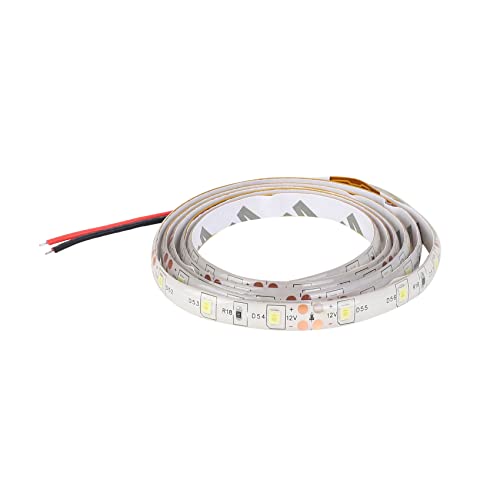 Tira LED impermeable 1m 60-3528 SMD DC12V blanco miniatura 2