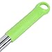 Rengue Telescopic Floor Broom, 48 Inch, Pet Hair Removal, MultiSurface, Pink Green Black Blue Telescopic Floor Broom, Rubber and PP Material, Nan Household Daily Necessities (Green)