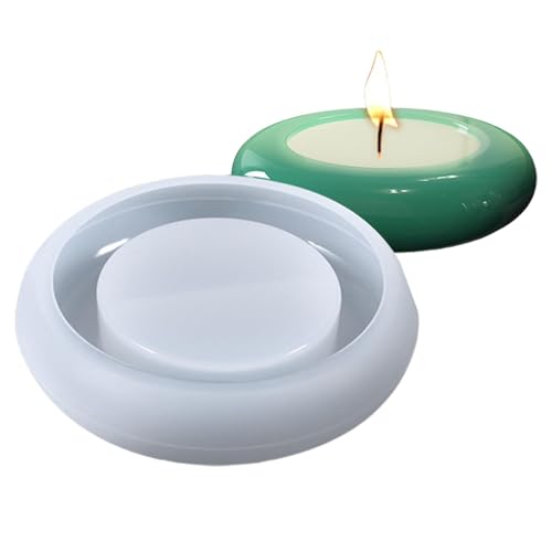 Anulely Molde para candelabros | Molde redondo de resina epoxi - Moldes de resina para resina, yeso, hormigón de cemento, moldes para joyas