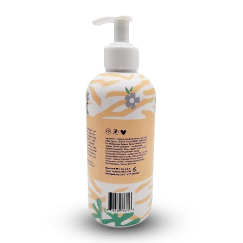 Tiger Baby Shampoo And Body Wash, Plant-Based Natural And Organic Tear Free Formula, Sulfate-Free & Hypoallergenic Bath Wash For Baby's Sensitive Skin & Hair, 12 Ounce #TOP1