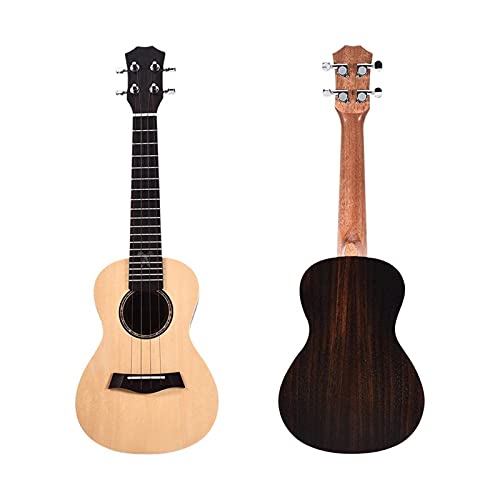 Ukulélé Soprano Plaque Supérieure en Épinette Ukulele De 26 Pouces Et Panneaux Latéraux en Peluche De Bois De Rose Et De… - Les Beatles, Paul McCartney, John Lennon, RIngo Starr, George Harrison Ukulélé Soprano Plaque Supérieure en Épinette Ukulele De 26 Pouces Et Panneaux Latéraux en Peluche De Bois De Rose Et De… – Image 3