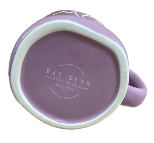 Taza de café Girl Mom Rae Dunn 14 oz púrpura miniatura 5