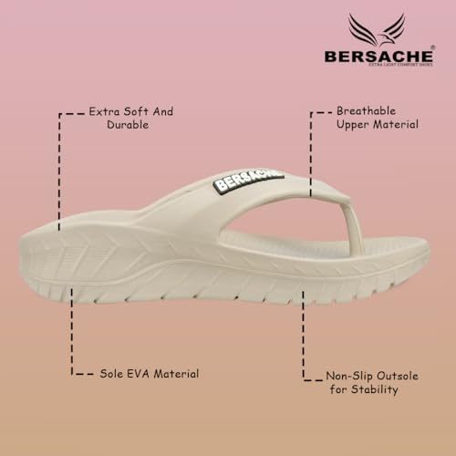 Image of BERSACHE Extra Soft Classic Casual CHAPPAL with Regular wear with Ultra Soft & Technology Slippers for Men's Slippers for Men'sSlippers for Men's