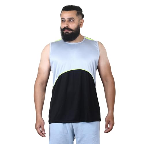 Image of Sleeveless T Shirts for Men - Gym Vest, Sando Tank Top Wear, Workout Baniyan, Stringers Inner Shirt, Bodybuilding Tshirts, Sports Tshirt Vests, Stylish Tanks Tops