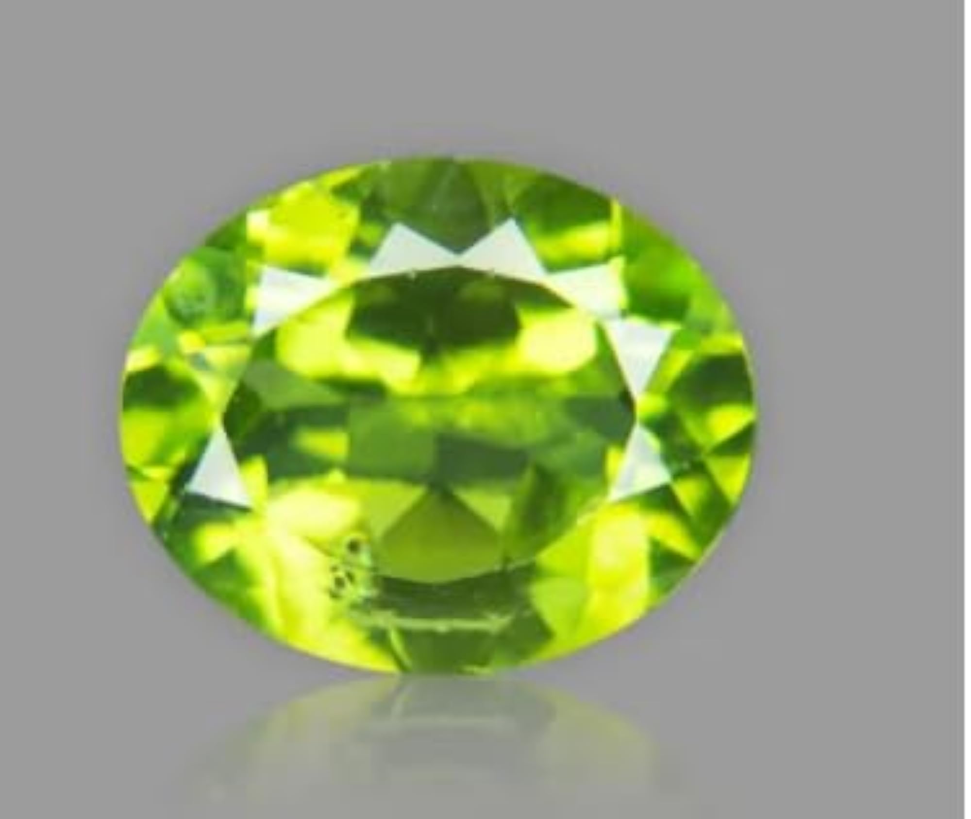 4.90 Ratti Ceylon Earthmine Peridot Stone Gemstone