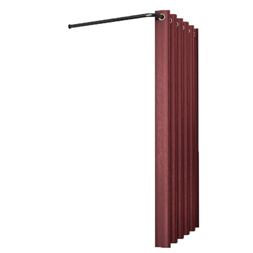 ړXߎ L^bhꎞIȃvCx[ghbVO[ߗiXXߎǎd؂J[eVbsOp (Wine Red,120cm)