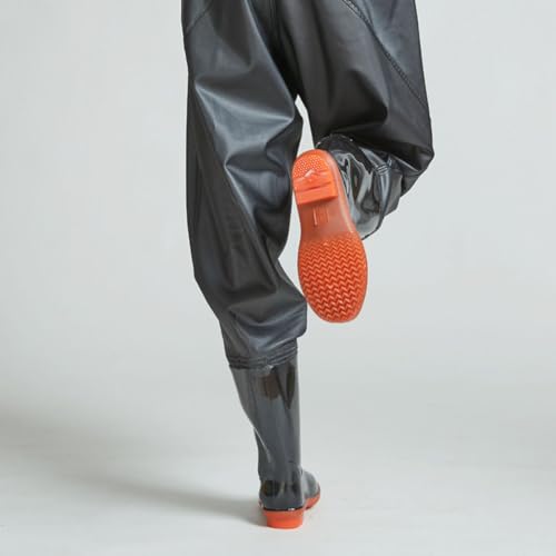 Pantalones de Pesca Transpirables con Suela de PVC Cómodos para Agua 3