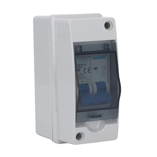 Disjoncteur miniature 40 A 1000 V avec boîte étanche transparente