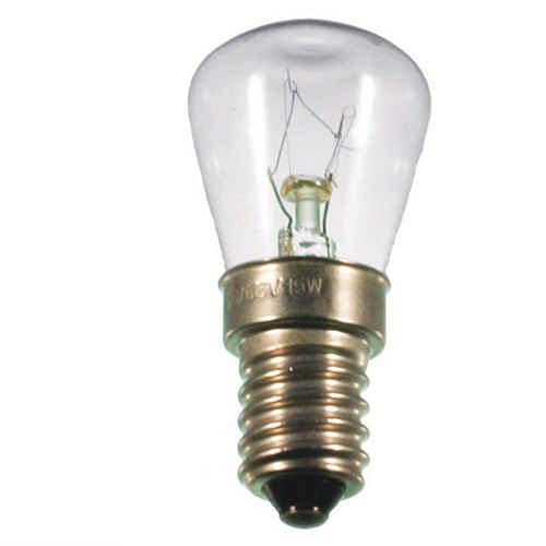 Preisvergleich Produktbild S+H Birnenformlampe 26x57mm Sockel E14 24 Volt 15 Watt