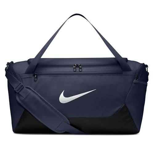 Nike Brasilia Duffel (Small), Midnight Navy/Black/White, MISC