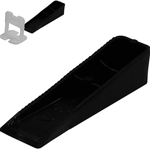 Idroweb DLIV-C01H Maxi Tile Wedges, Black