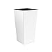 Produktbild Prosperplast Blumenkübel Urbi, XL, Weiß, 50 cm hoch, aus Kunststoff mit Einsatz innen, 7 Farben
